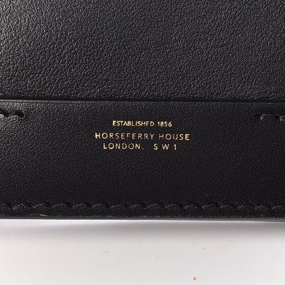 Burberry Calfskin Mini Jody Chain Card Case Black 7 of 8