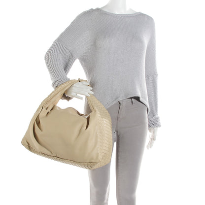 Bottega Veneta Nappa Intrecciato Large Knot Hobo 2 of 8