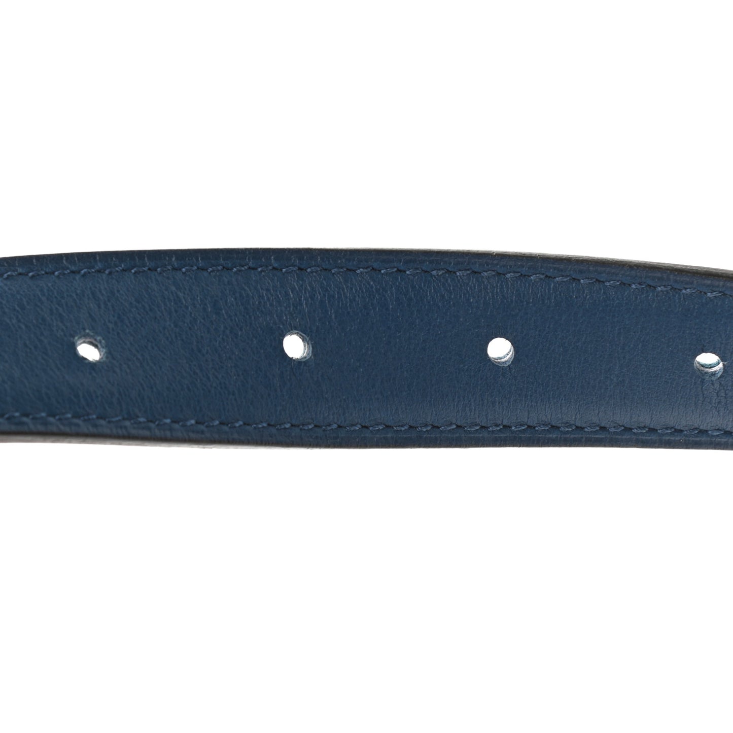 Swift Epsom 24mm Constance H Belt 85 Bleu Saphir Colvert