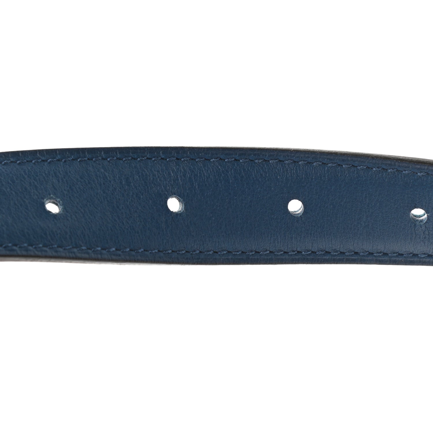 Hermes Swift Epsom 24mm Constance H Belt 85 Bleu Saphir Colvert 4 of 6