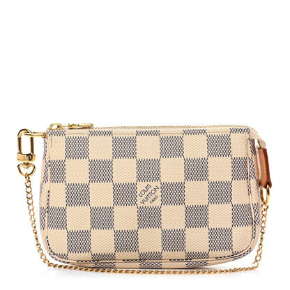 Louis Vuitton Damier Azur Mini Pochette Accessories 1 of 8