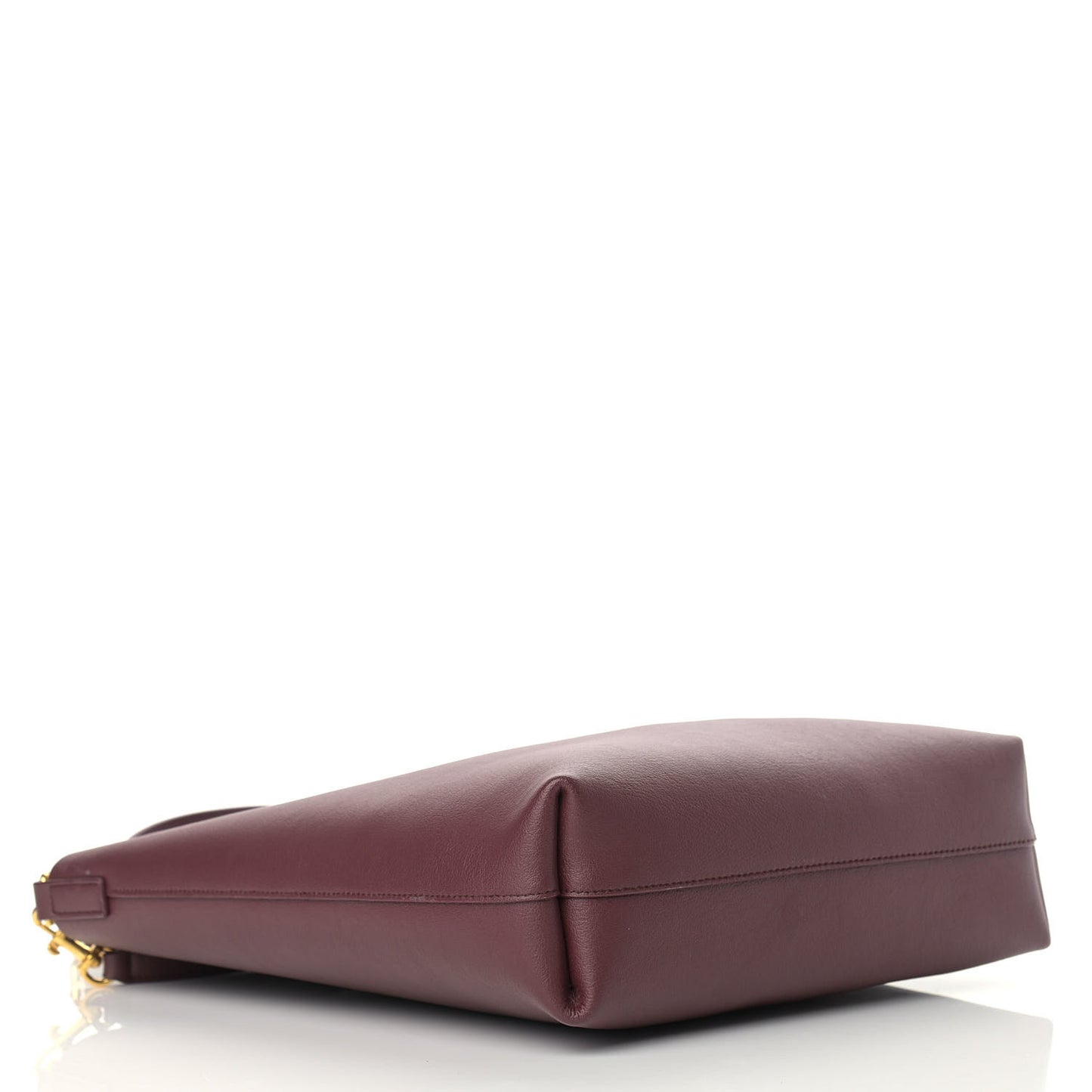 Calfskin Toy Shopping Tote Dark Red