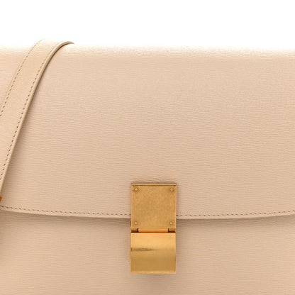Celine Liege Calfskin Medium Classic Box Flap Bag Powder 8 of 10