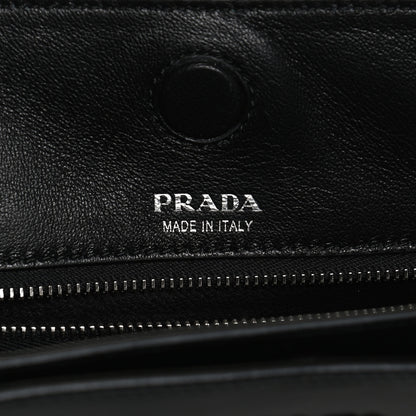 Prada City Calfskin Small Margit Bag Black 6 of 10