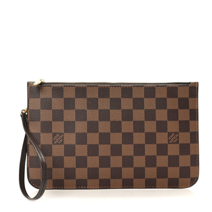 Louis Vuitton Damier Ebene Neverfull MM GM Pochette 1 of 6