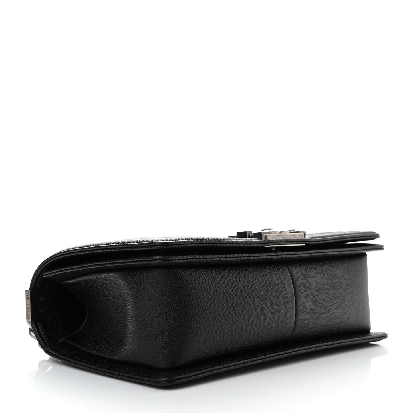 Caviar Quilted Medium Boy Flap Black