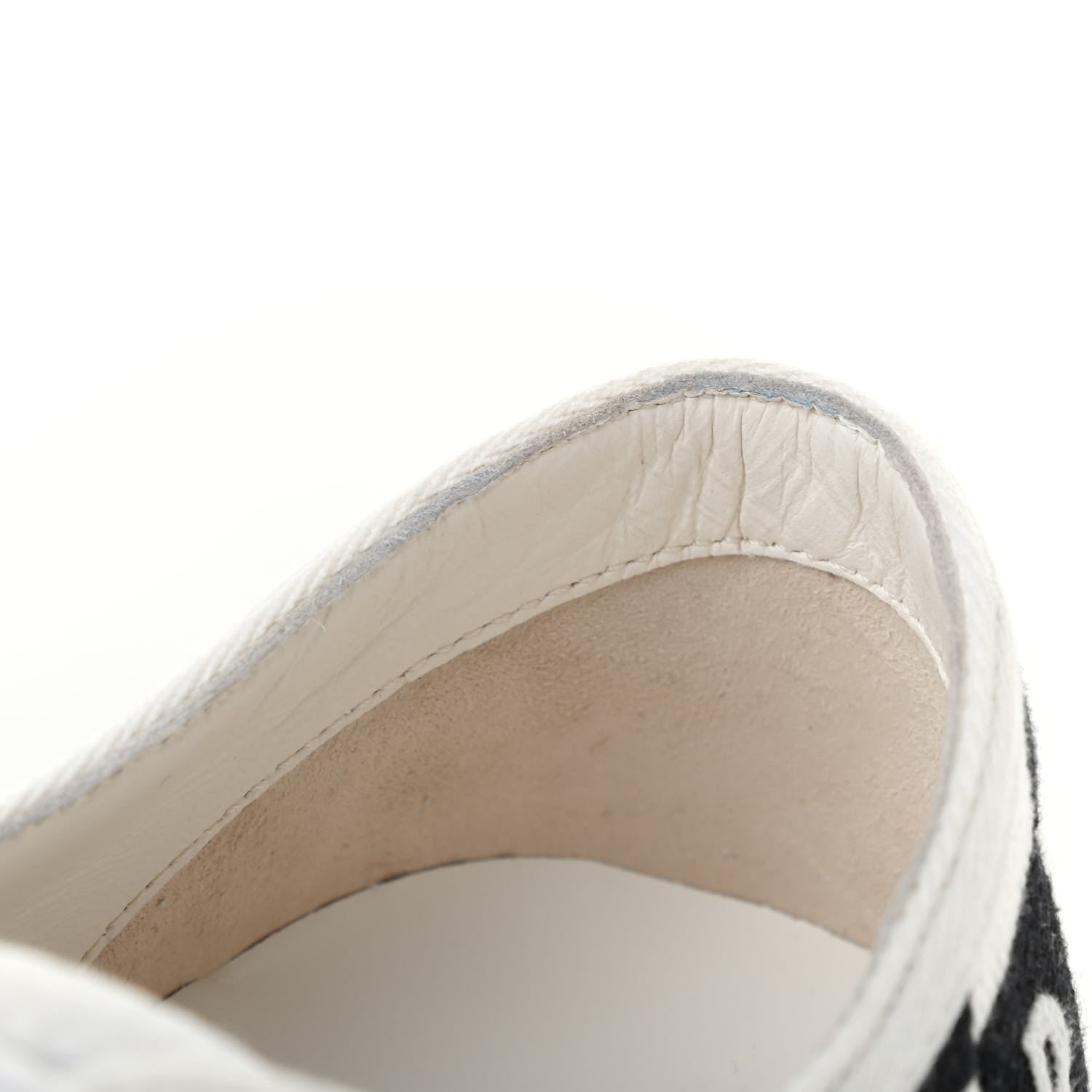 Christian Dior Canvas Dioramour Walk'N'Dior Low Top Sneakers 40 White Black Red 10 of 11