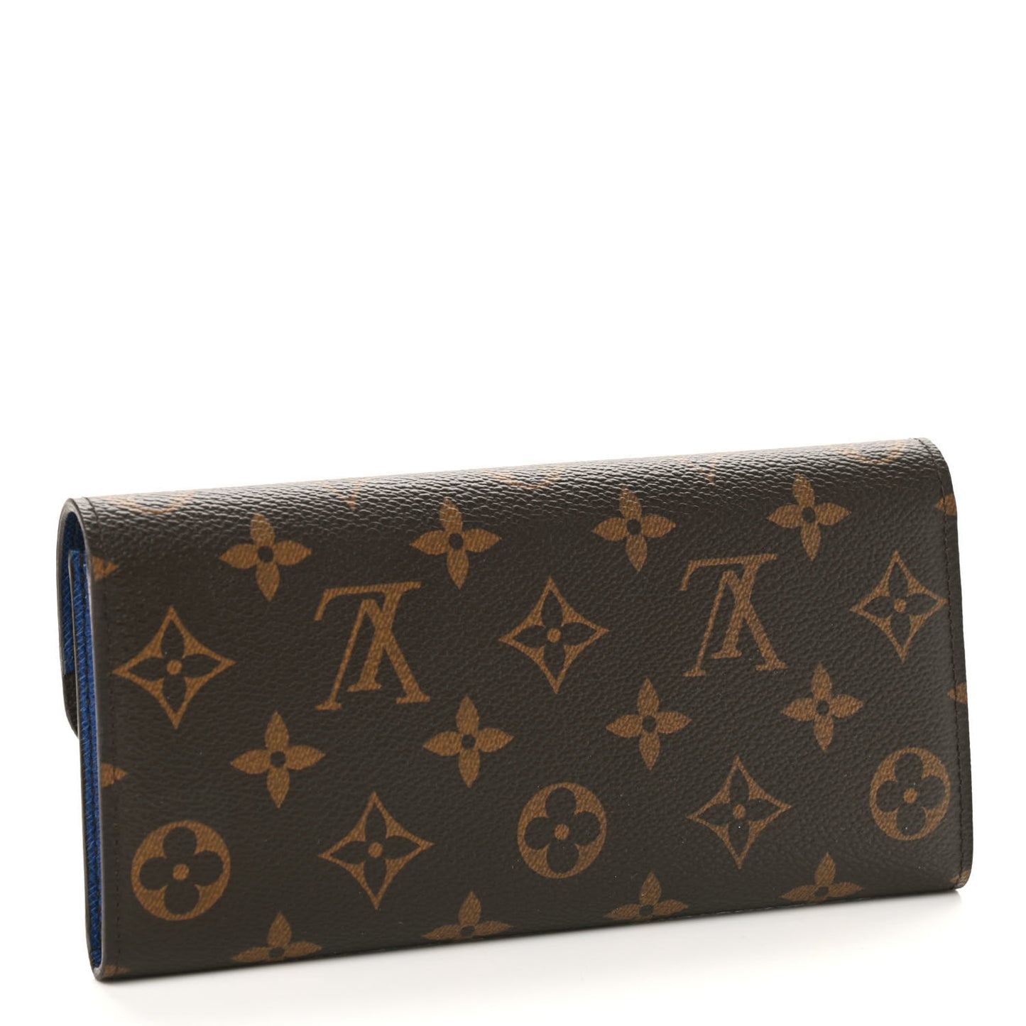 Monogram Emilie Wallet Blue