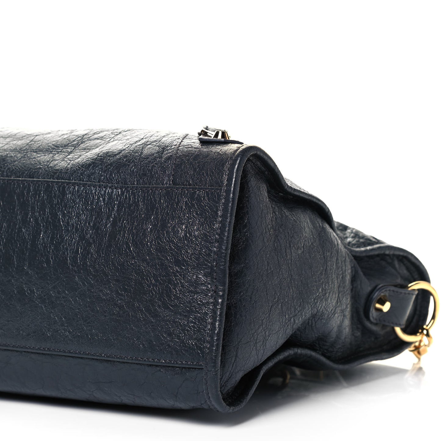Agneau Classic Gold Hardware City Gris Fossile Anthracite