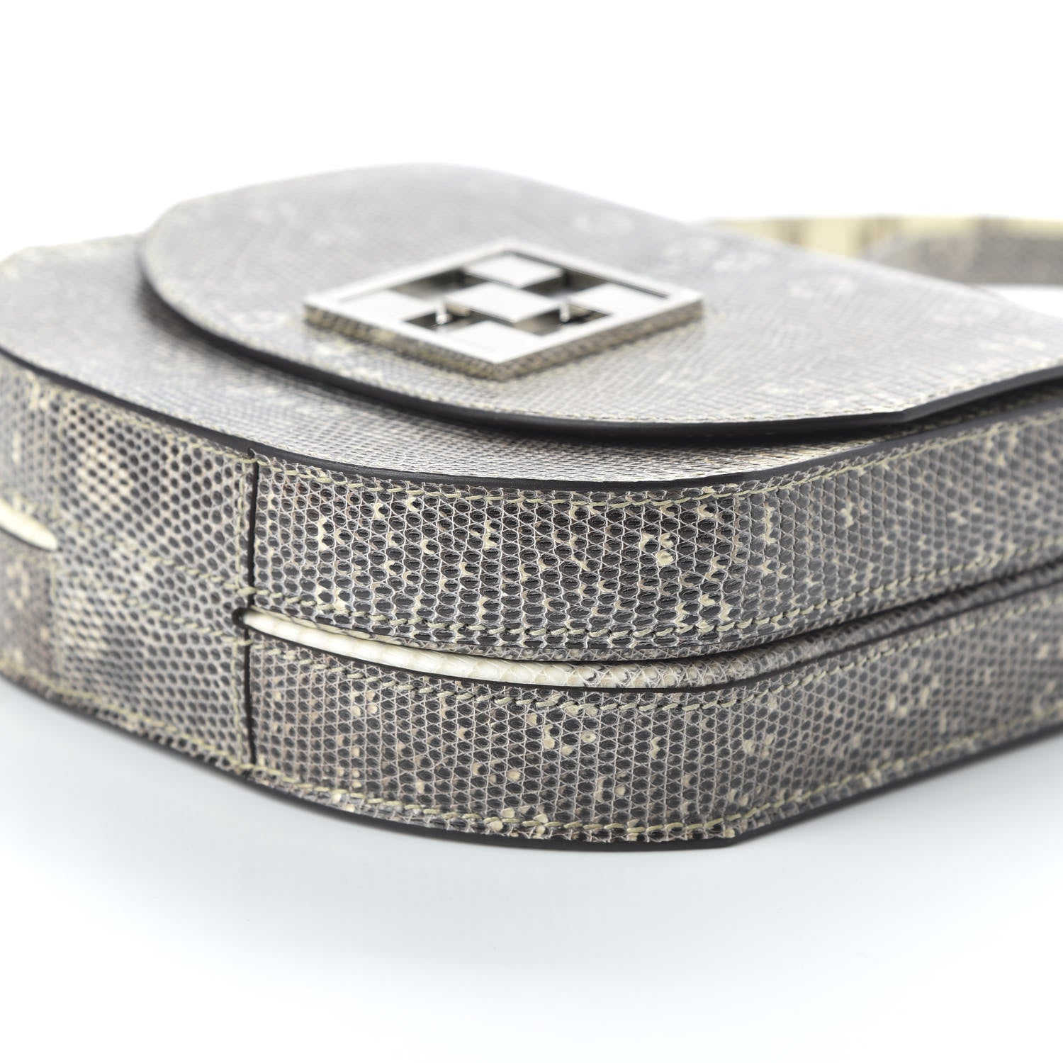 Hermes Lizard Mosaique Au 24-17 Ombre 7 of 11