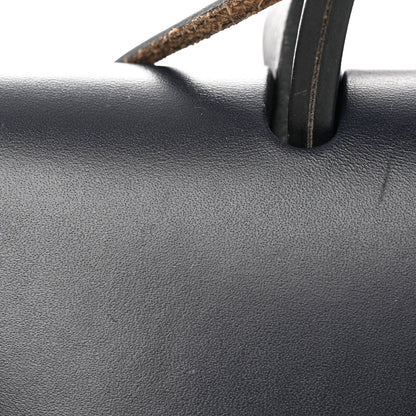 Hermes Military Toile Vache Hunter Herbag Zip 31 PM Bleu Ocean Bleu Indigo 13 of 14