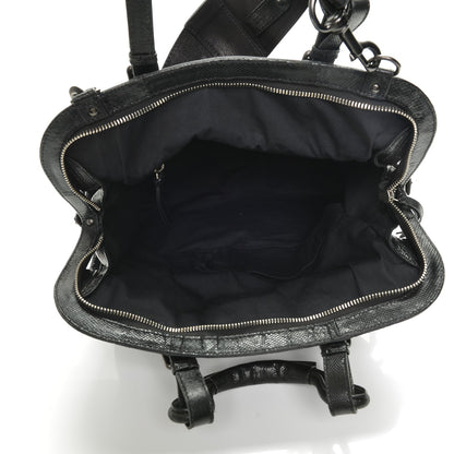 Givenchy Lizard Postino Frame Bag Black 5 of 6