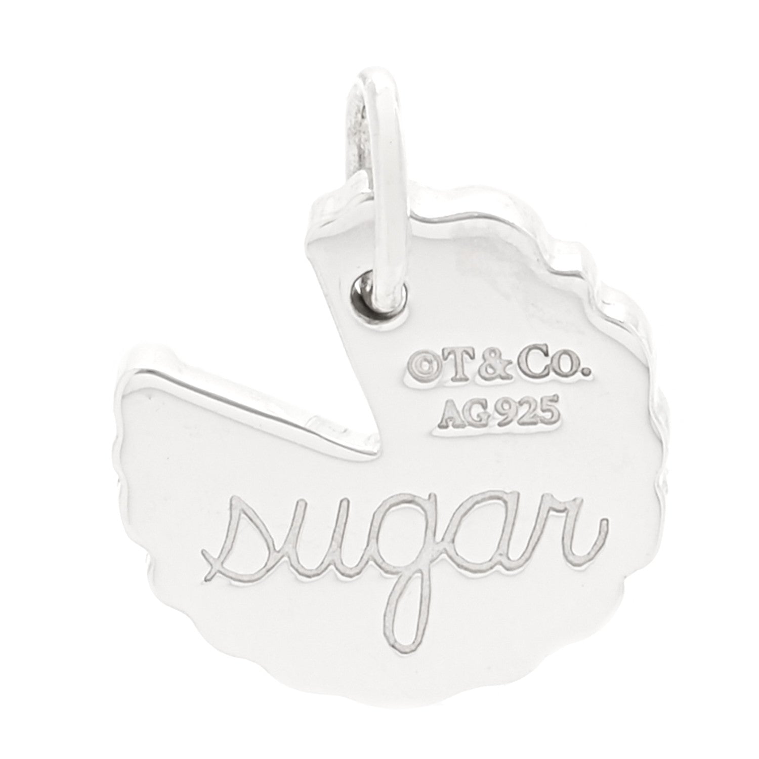 Tiffany Sterling Silver Sugar Pie Charm 3 of 4