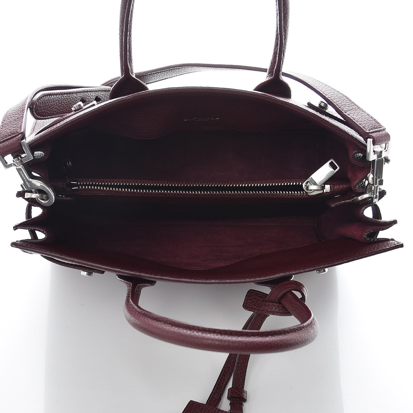 Grained Calfskin Baby Sac De Jour Souple Rouge Legion