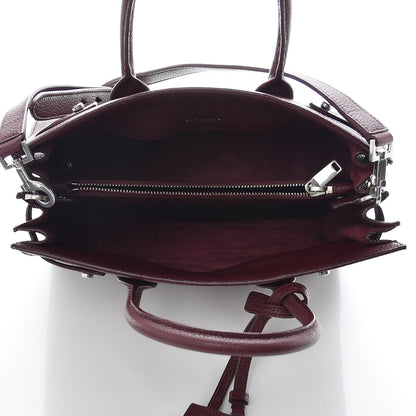 Saint Laurent Grained Calfskin Baby Sac De Jour Souple Rouge Legion 5 of 9