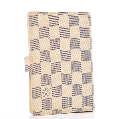 Louis Vuitton Damier Azur Small Ring Agenda Cover 3 of 7