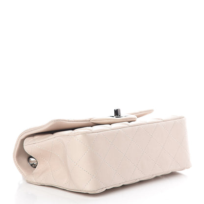 Chanel Lambskin Quilted Mini Rectangular Flap Light Beige 4 of 16