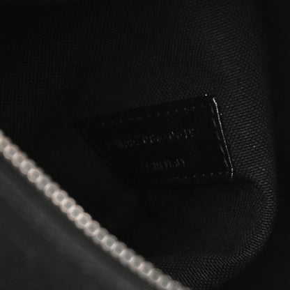 Saint Laurent Canvas Noe Striped Tote Black White 7 of 10