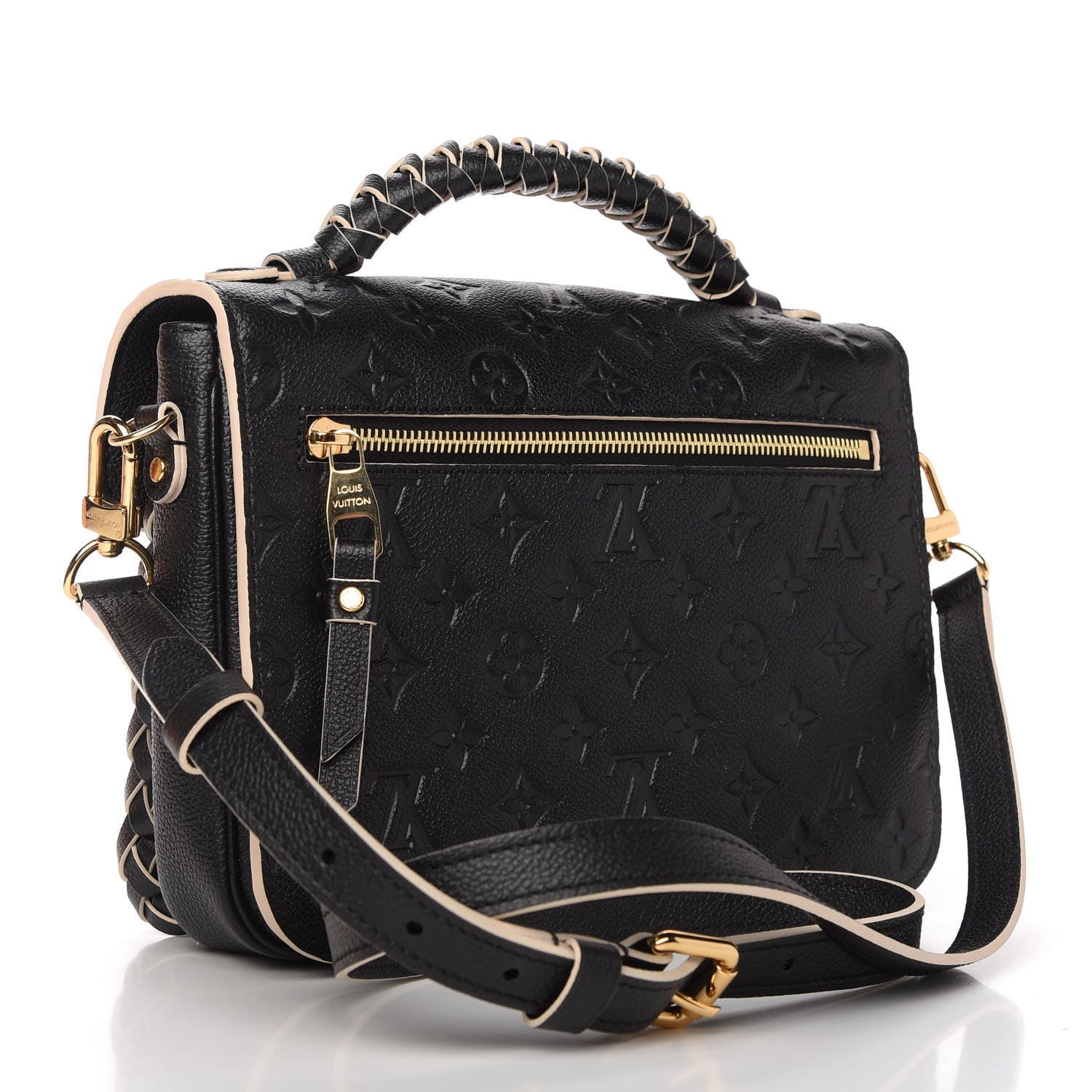 Louis Vuitton Empreinte Braided Pochette Metis Black 3 of 10