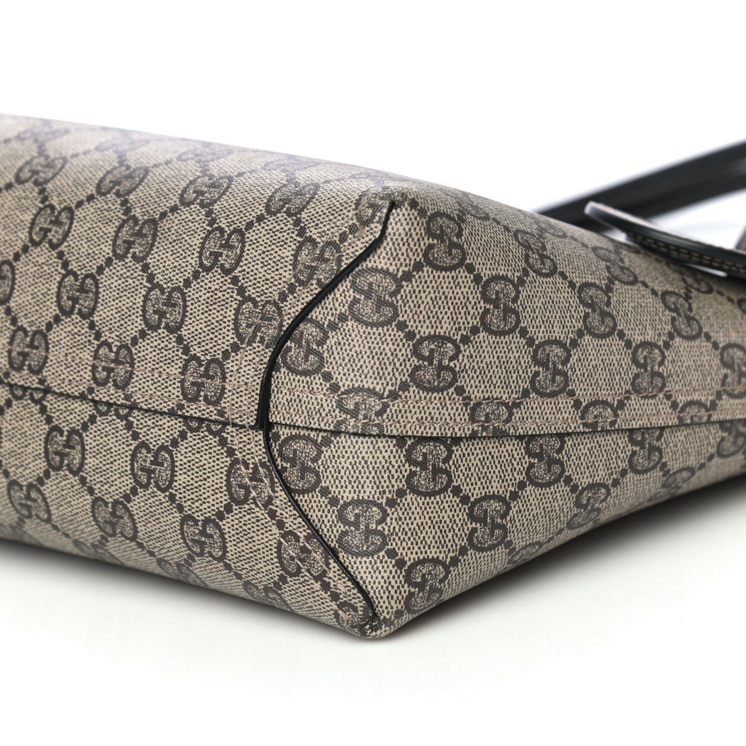Gucci GG Supreme Monogram Small Reversible Tote Dark Brown 8 of 9
