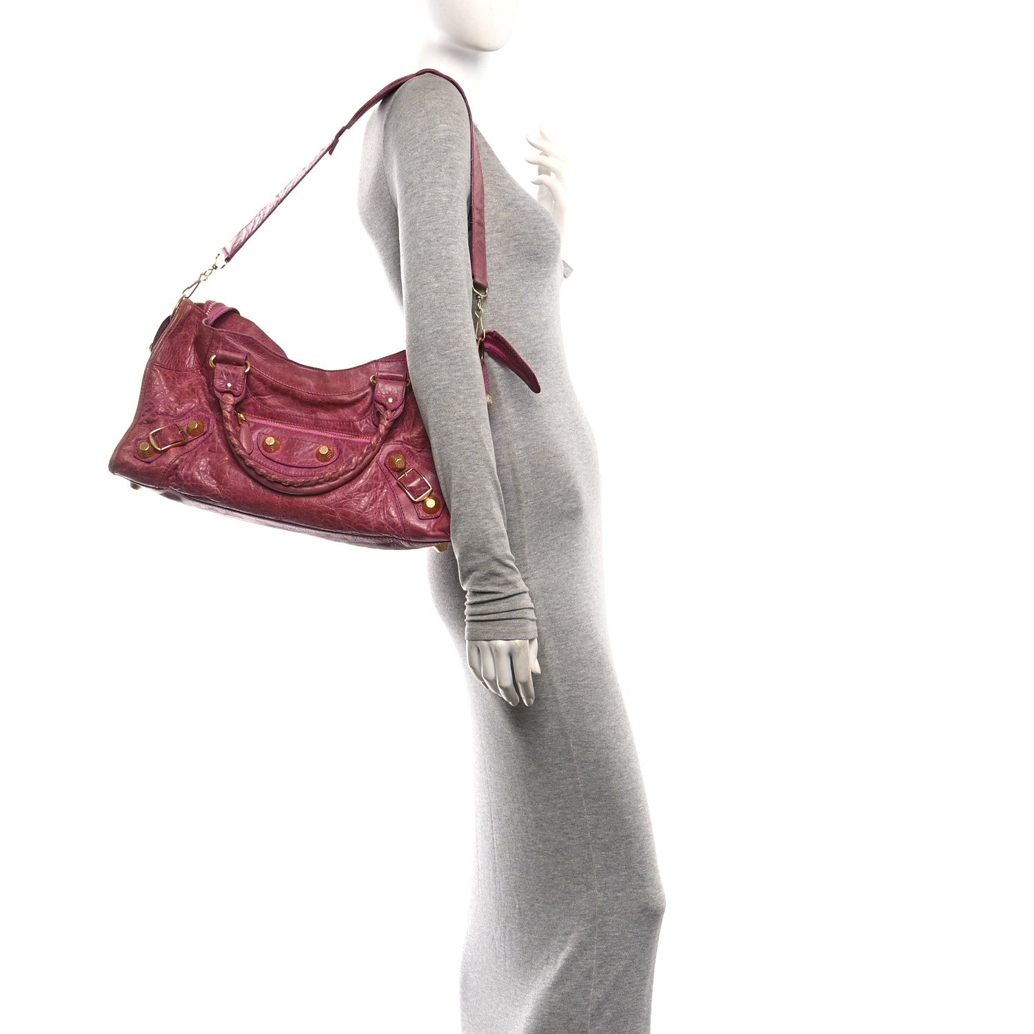 Balenciaga Agneau Giant 21 Gold Hardware Part Time Bubblegum 2 of 12