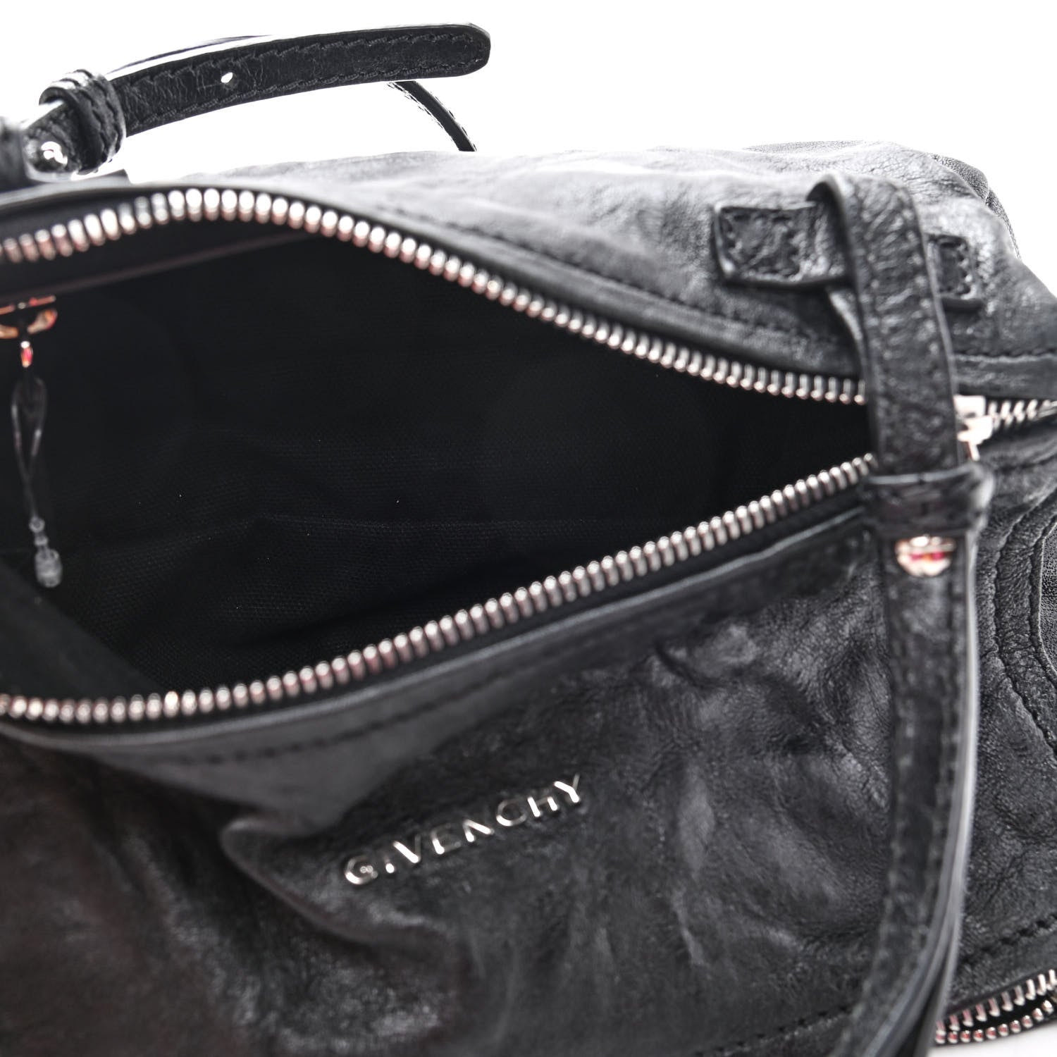 Givenchy Tumbled Sheepskin Mini Pandora Black 7 of 10