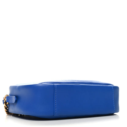 Louis Vuitton Calfskin New Wave Camera Bag Bleu Neon 4 of 10