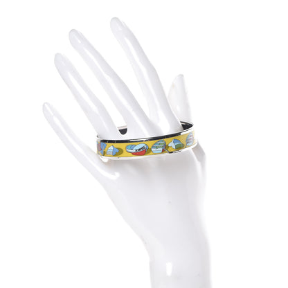 Hermes Enamel Printed Narrow Thalassa Boats Bracelet 65 2 of 5