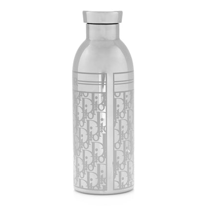 Christian Dior Oblique Stainless Steel Aqua Bottle Platinum 3 of 6