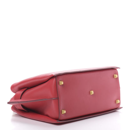MCM Calfskin Medium Neo Park Avenue Milla Tote Ruby Red 4 of 10
