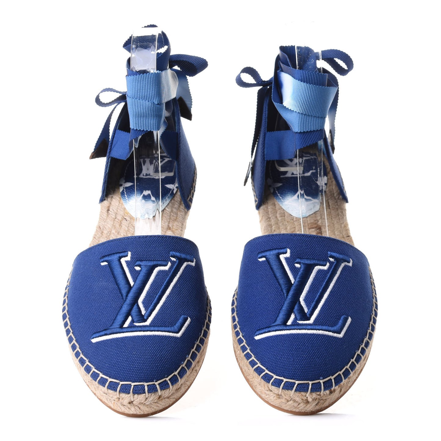 Canvas Escale Starboard Espadrille Flats 37 Blue