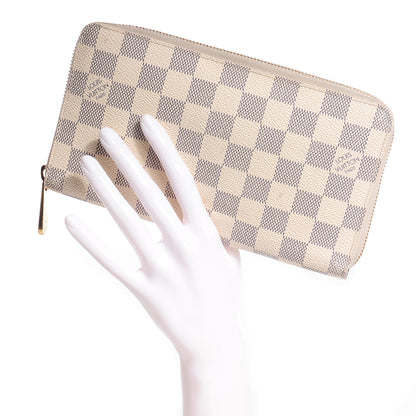 Louis Vuitton Damier Azur Zippy Organizer Wallet 2 of 7