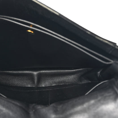 Celine Grained Calfskin Large Trotteur Black 6 of 14
