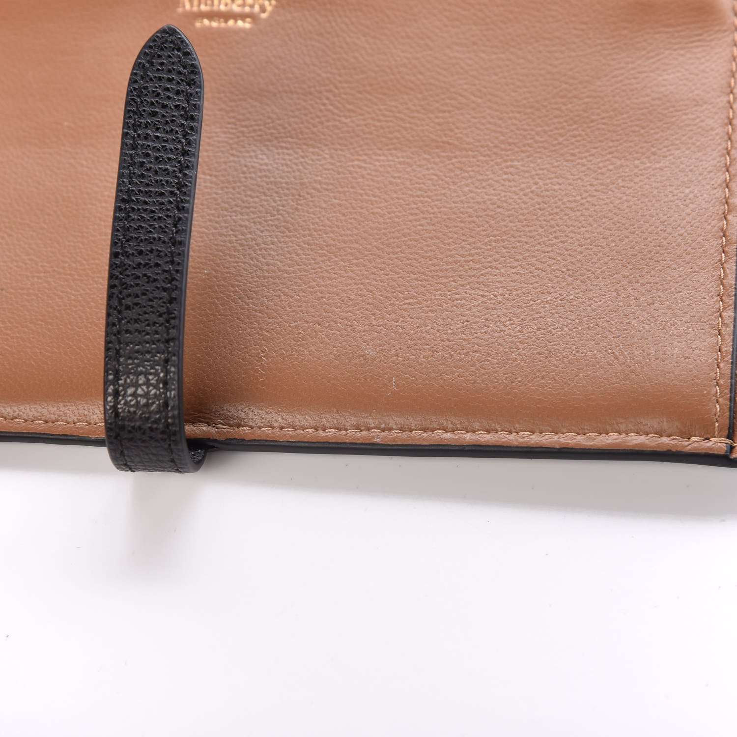 Mulberry Cross Grain Calfskin Tree Long Wallet Black 6 of 10