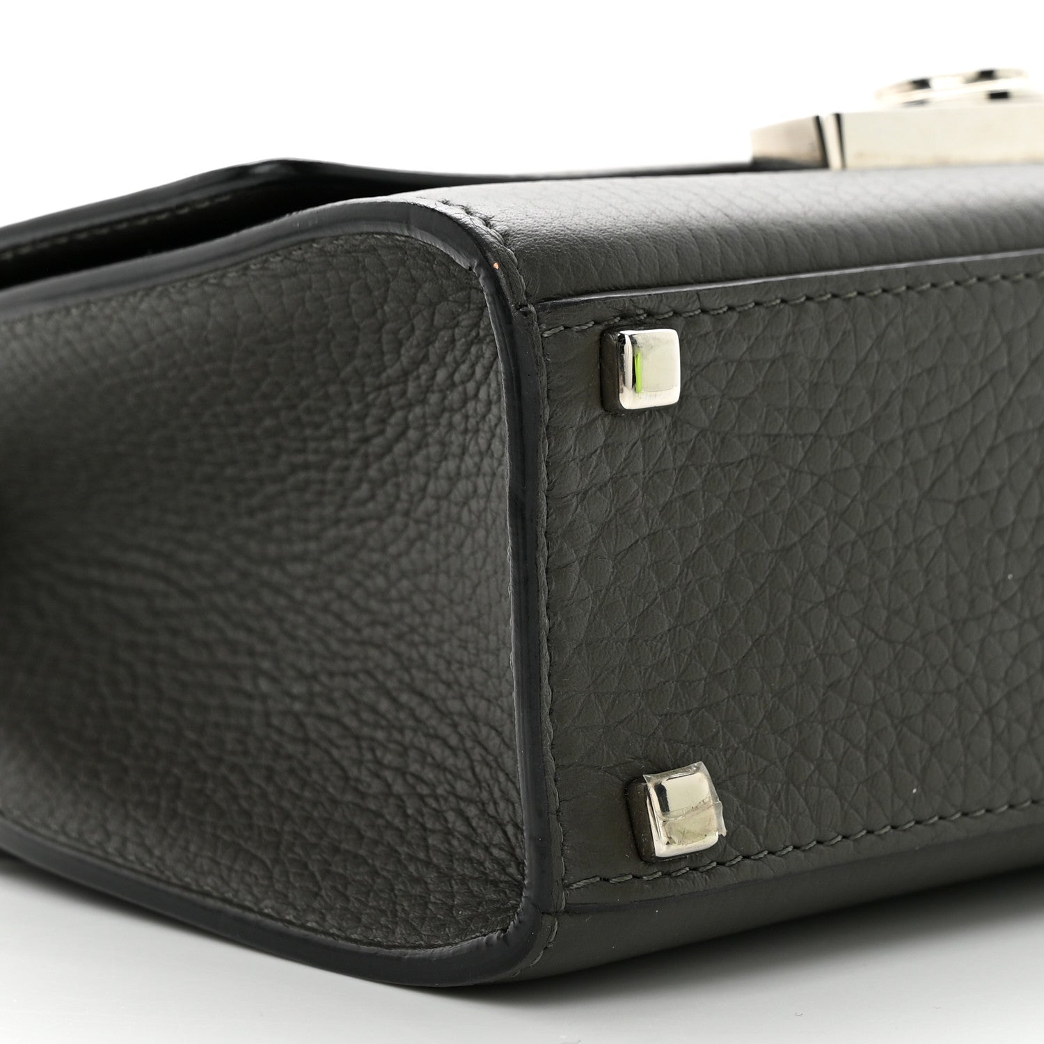 Moynat Taurillon Blush Rejane BB 8 of 9