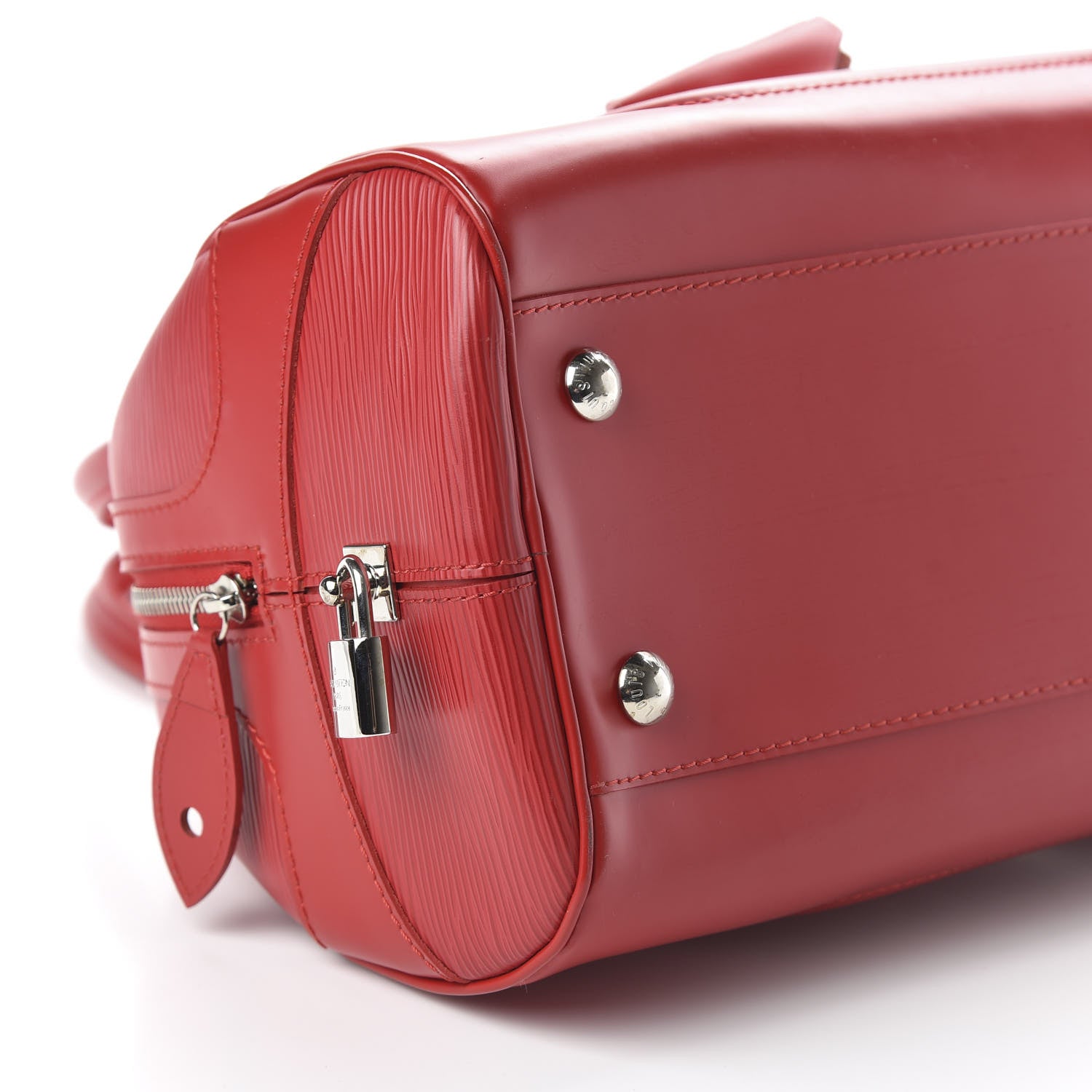 Louis Vuitton Epi Bowling Montaigne PM Rouge 6 of 9