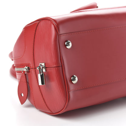 Louis Vuitton Epi Bowling Montaigne PM Rouge 6 of 9