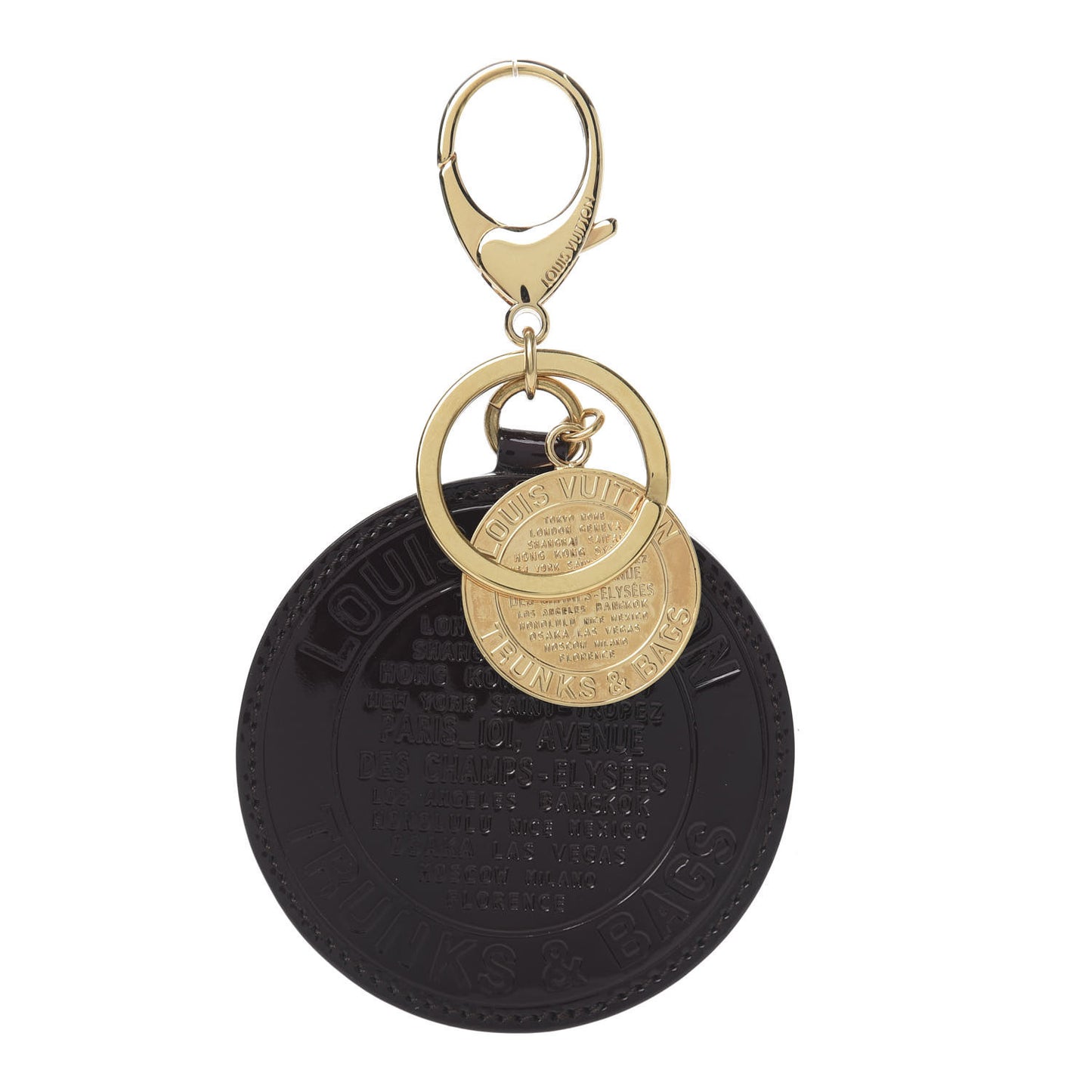Vernis Trunks and Bags Bag Charm Amarante