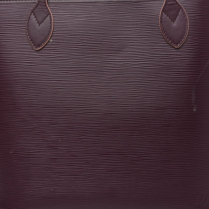 Louis Vuitton Epi Neverfull MM Prune Rose Poudre 9 of 14