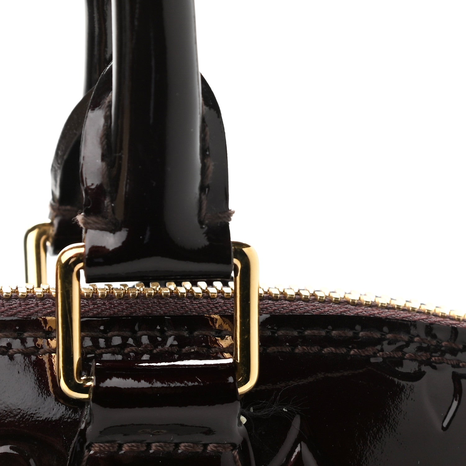 Louis Vuitton Vernis Alma GM Amarante 12 of 13