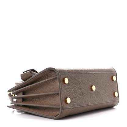 Saint Laurent Grained Calfskin Nano Sac De Jour Poudre Taupe 4 of 16
