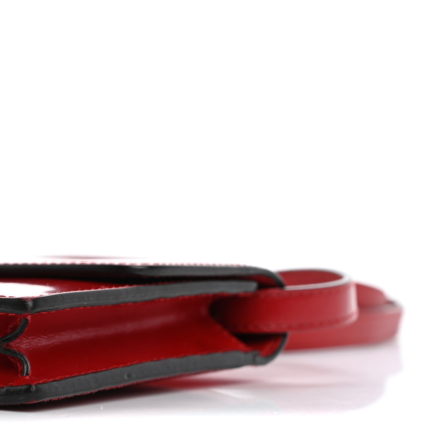 Shade Lux Calfskin Icon Wallet Hibiscus Red