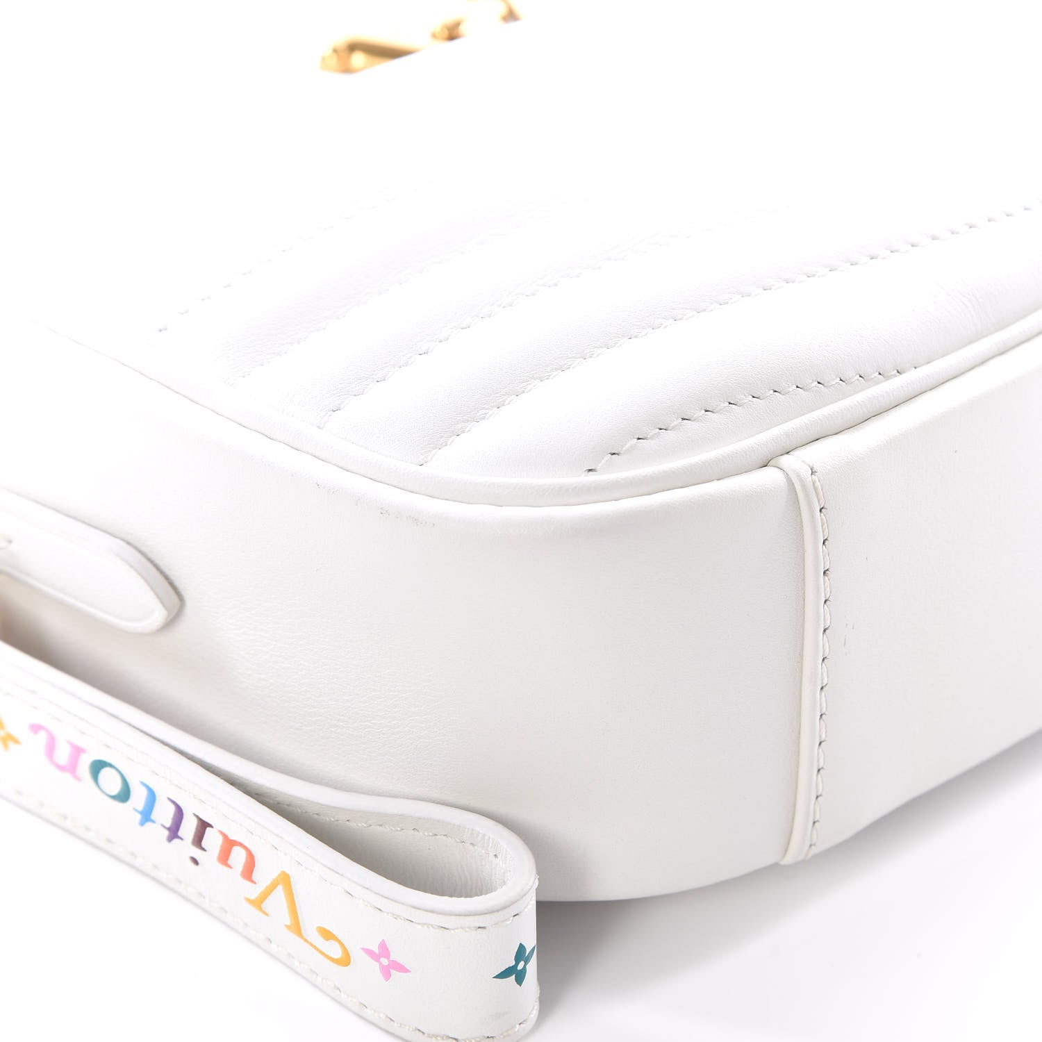 Louis Vuitton Calfskin New Wave Camera Bag White 5 of 14