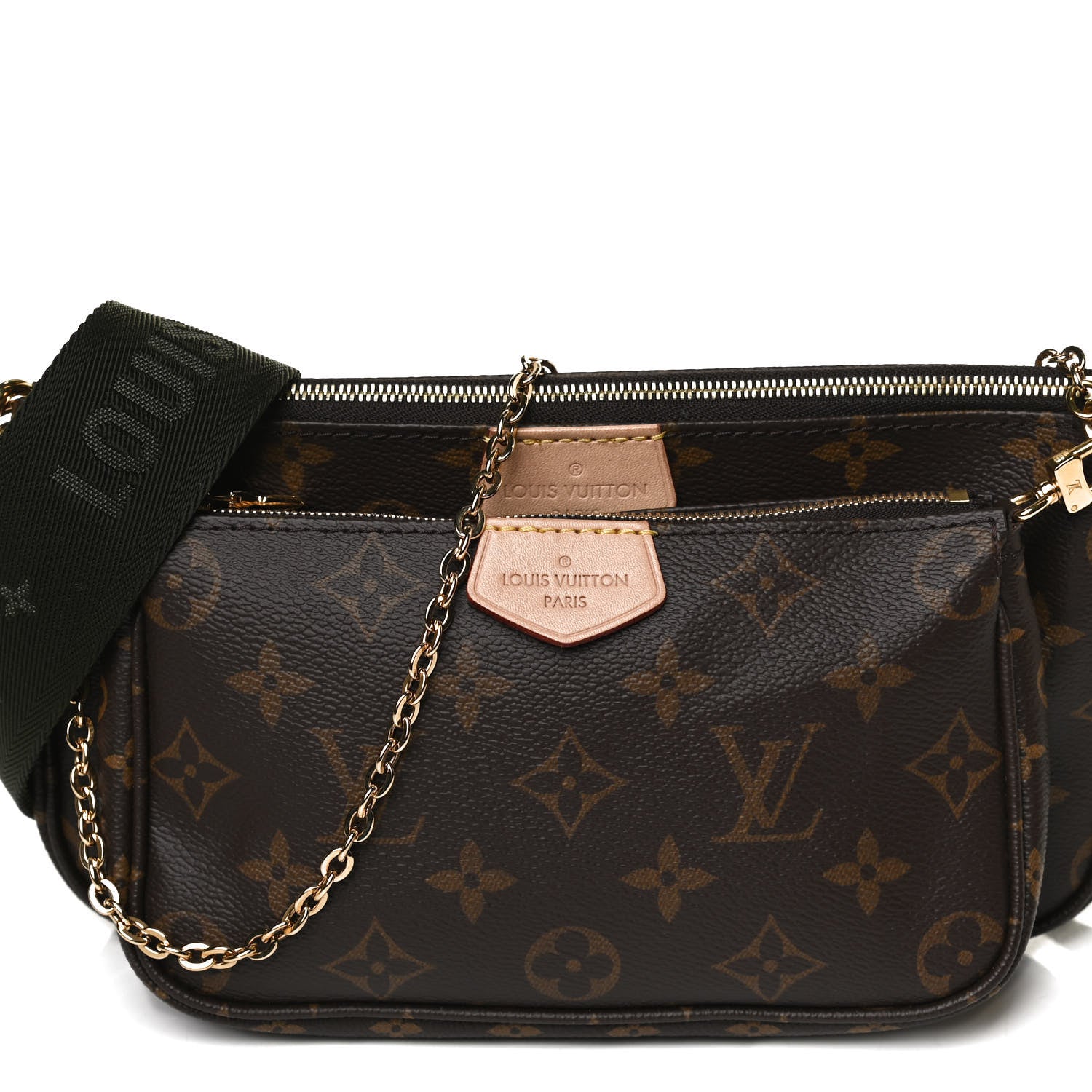 Louis Vuitton Monogram Multi Pochette Accessories Kaki 10 of 16