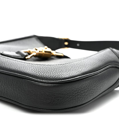 Gucci Grand Prix Calfskin Small Jackie 1961 Hobo Black 10 of 10