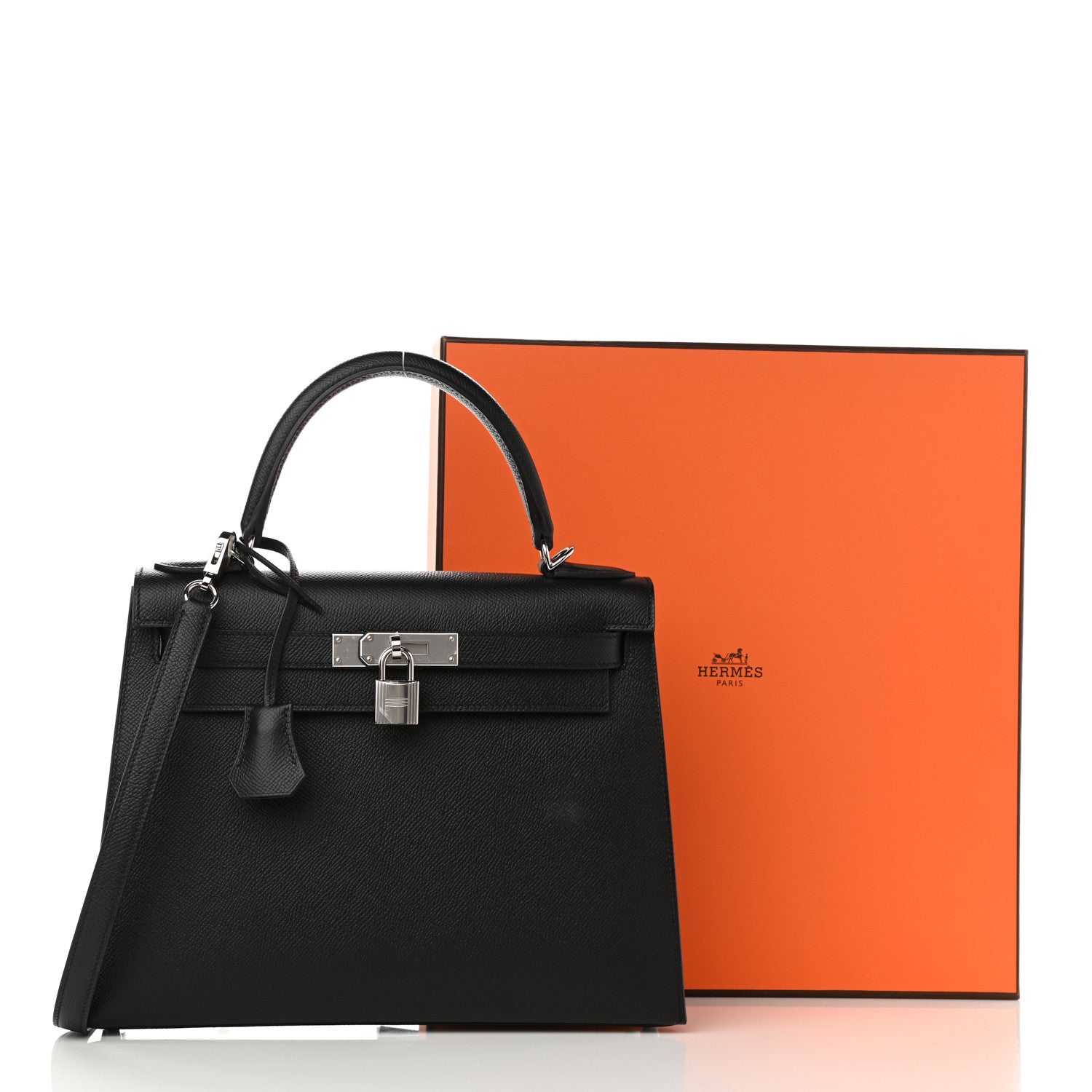 Hermes Epsom Kelly Sellier 28 Black 12 of 12