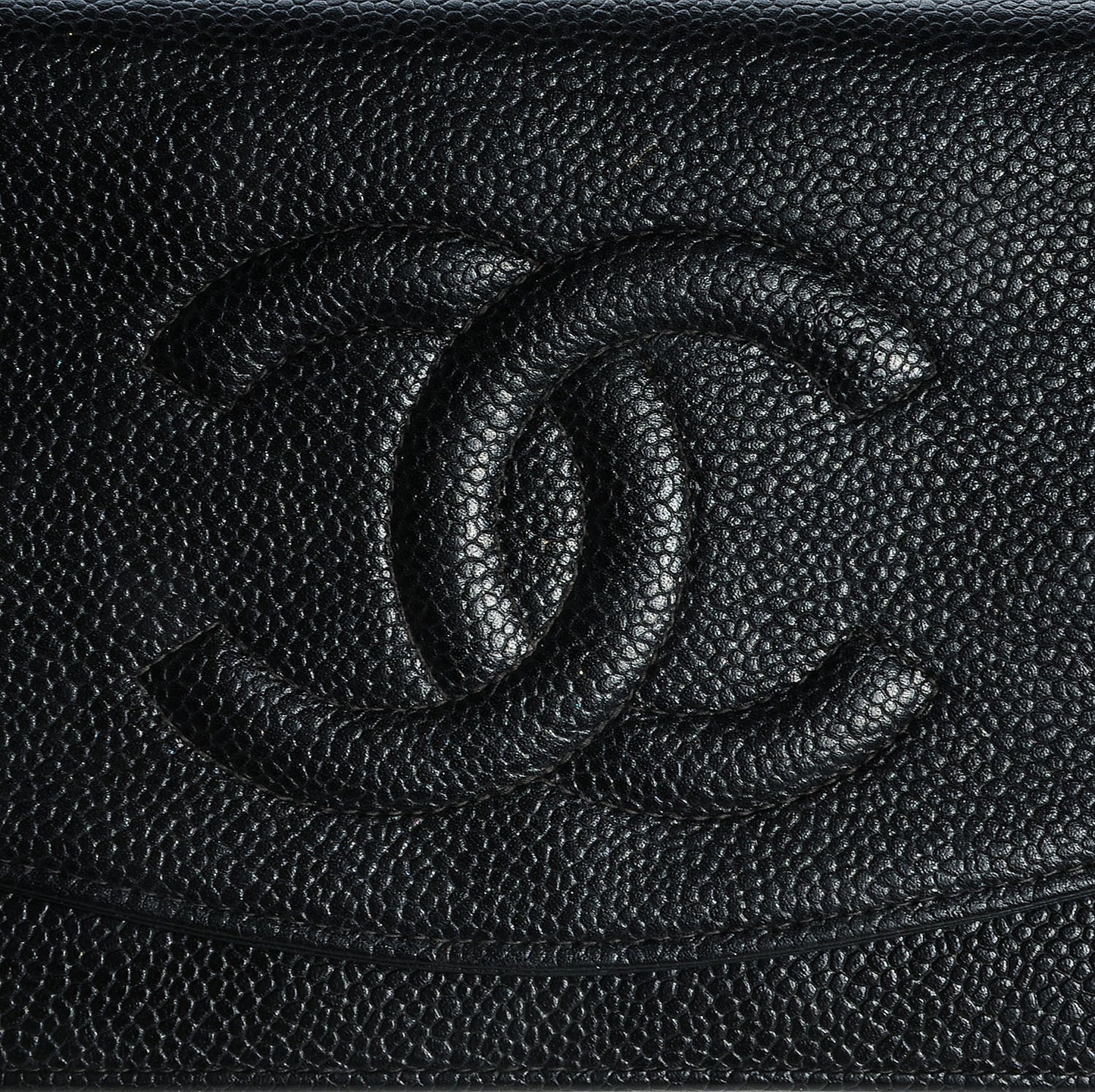 Caviar Timeless CC Wallet on Chain WOC Black