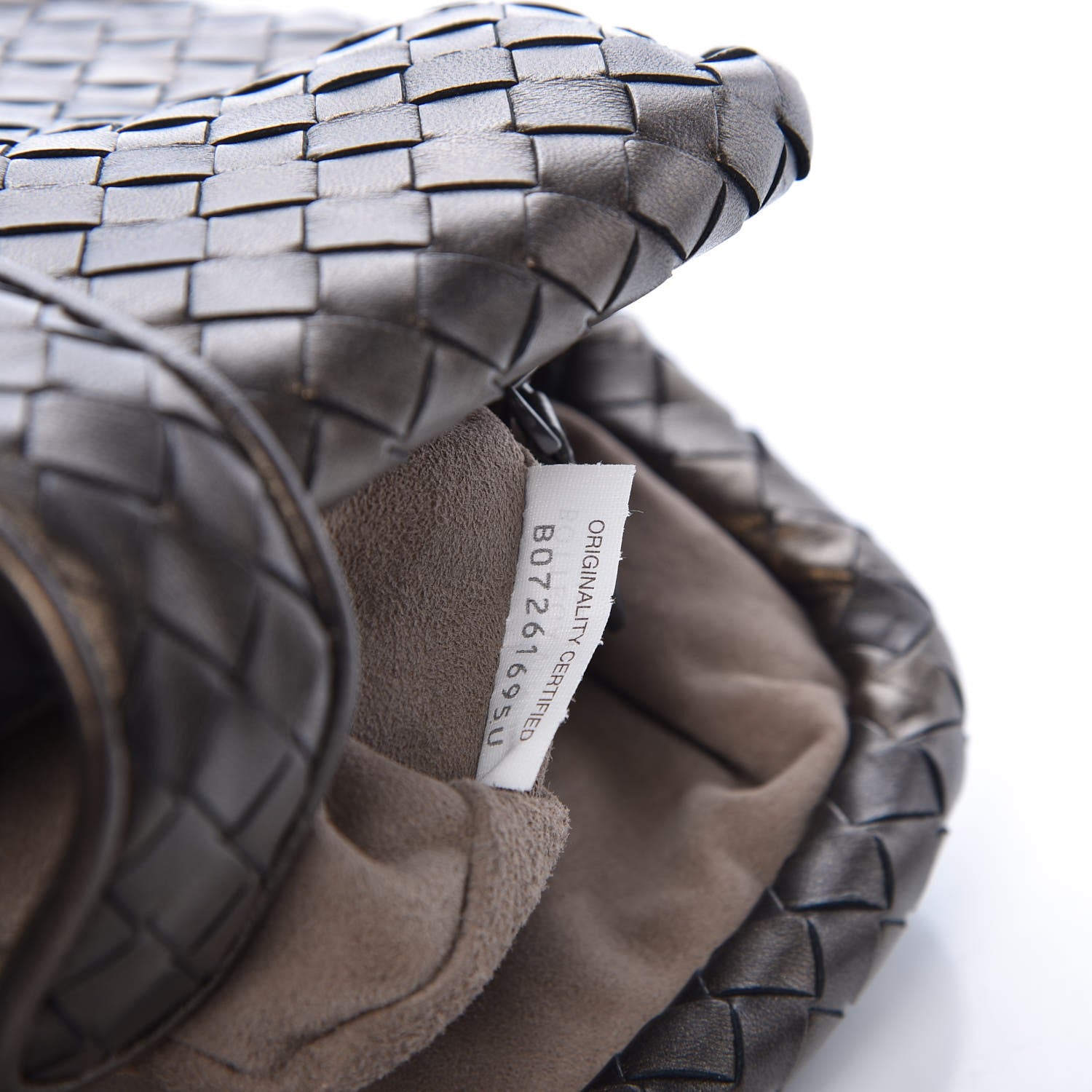 Bottega Veneta Nappa Intrecciato The Lauren 1980 Clutch Dark Bronze 7 of 8