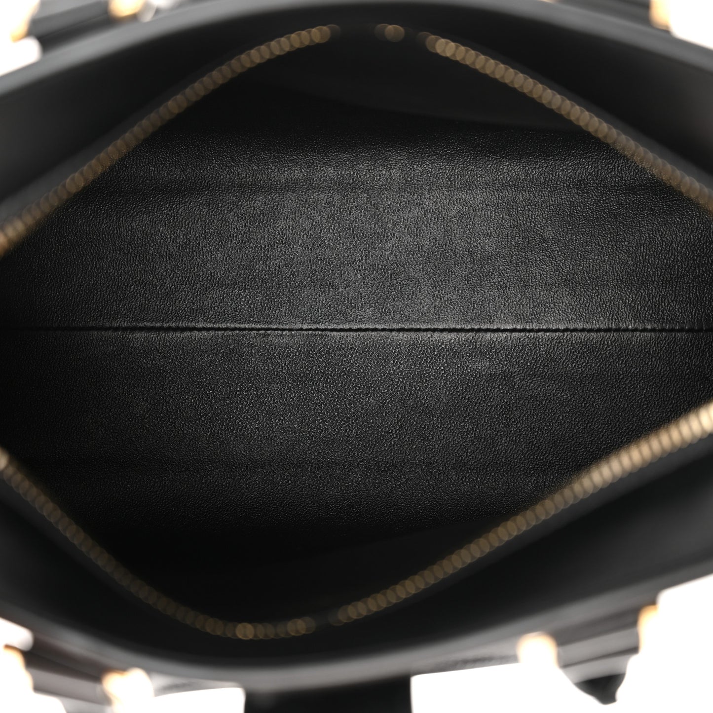 Calfskin Monogram Baby Cabas Black