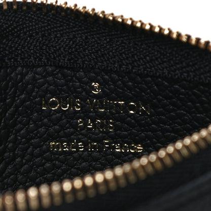 Louis Vuitton Empreinte Monogram Giant Key Pouch Black Beige 8 of 10